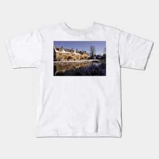 Lower Slaughter Cotswolds Gloucestershire England Kids T-Shirt